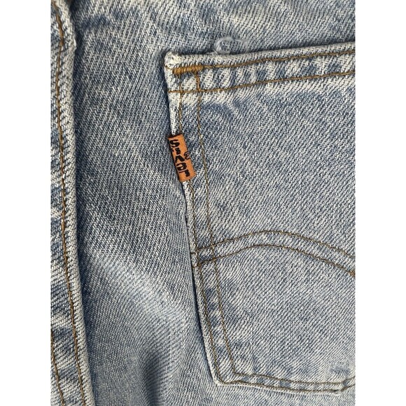 VTG Levis 550 Mens Light Wash Orange Tab Relaxed Fit Tapered Leg Jeans Sz 36x32 - Picture 7 of 7